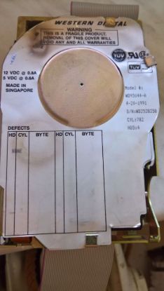 Obrázek HDD Western Digital WD95044-A 1991