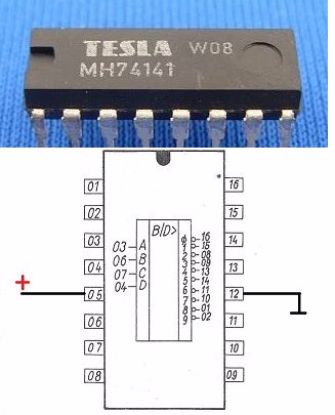 Obrázek Nixie driver MH74141